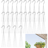 GBACHOOSE front view of 24 hangers showing neat pack and ready use
