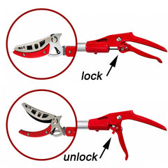 GCDZFYG rotating head and lock detail demonstrating angle adjustments for safer cuts