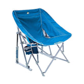 GCI Outdoor Pod Rocker front view showing stable frame and sling seat benefit