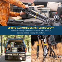 GCI Outdoor Hunter Topo fabric texture close view showing durable outdoor material