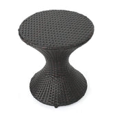GDFStudio Franklin front view showing hourglass shape and sturdy base benefit: space-saving style