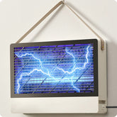 GeckoMan front view of the two-pack zappers showing compact plug-in design and quiet operation