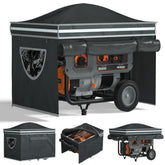 GEHENG front view covered generator showing full protection benefit