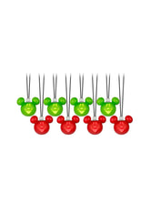 Gemmy mouse lights front packaging showing eight lights and festive benefit
