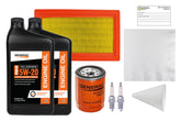 Generac maintenance kit front packaging showing contents and model 0J932300 benefit reliability