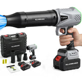 Generic blower front view showing controls and ergonomic grip for easy handling