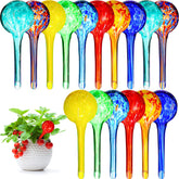 Gerrii front packaging of 16 colorful glass globes showing set and benefit convenience