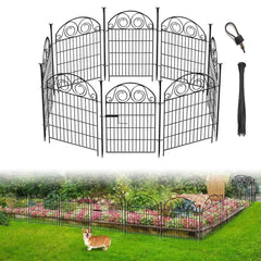 Getlay front panel and gate showing full assembled barrier and access convenience