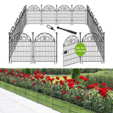 Getlay front view of assembled panels showing reliable yard perimeter benefit