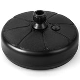 GIANTEX front view of umbrella base showing compact design and portability benefit