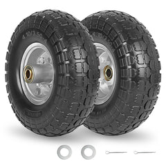 GICOOL 10 inch wheel front view showing full assembly and durability