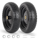 GICOOL front view wheel assembly showing full tire and rim, durable replacement