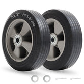 GICOOL front-facing wheel showing full tire and benefits of puncture-free use