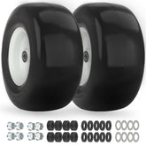 GICOOL packaged 2-pack front tires and wheels showing product convenience