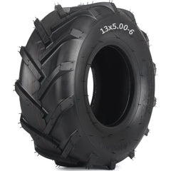 GICOOL front profile of 13x5.00-6 tire showing fit and tread benefit
