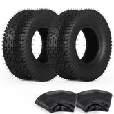 GICOOL front tire set front view showing pair and benefits of reinforced build