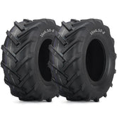 GICOOL front view of 16x6.50-8 tubeless tire showing durable tread and improved traction