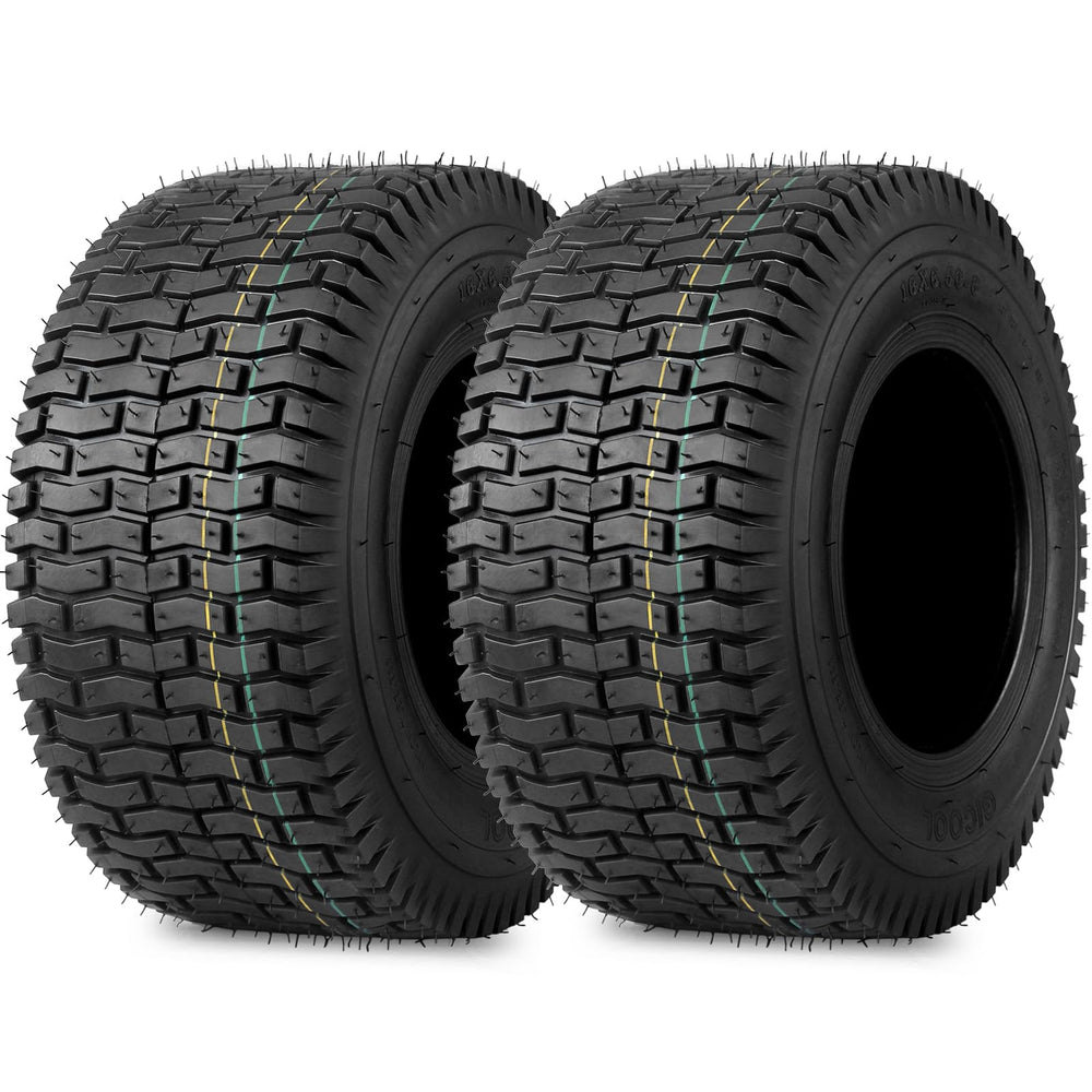 GICOOL front view of both tires showing size and profile for reliable replacement