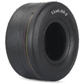 GICOOL front view of 11x6.00-5 tire showing profile and durable build benefits