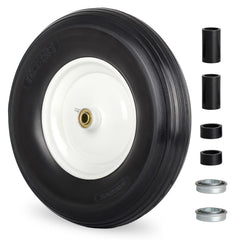 GICOOL front view of full 14.5-inch wheel showing fit and finish benefit