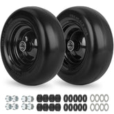 GICOOL front view showing assembled wheel ready to install and easy replacement