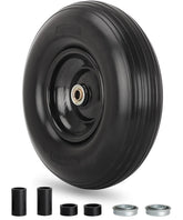 GICOOL front view of complete wheel assembly showing ready-to-install durability