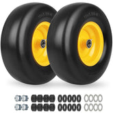 GICOOL front view wheel assembly showing complete tire and rim, durable replacement