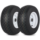 GICOOL front view wheel assembly showing full tire and rim, durable replacement