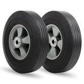 GICOOL front view wheel showing tire and rim, durable puncture-free benefit