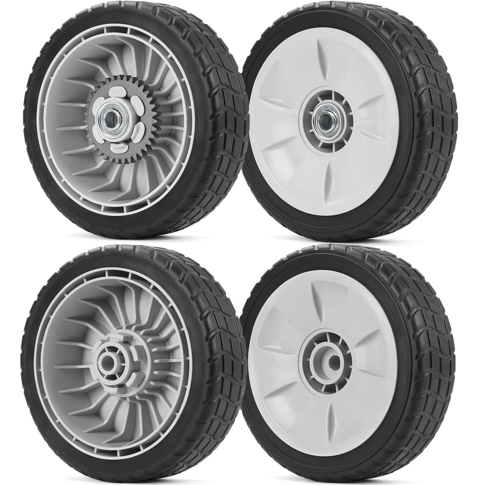 GICOOL front wheel packaging showing neat set and clear labeling for easy replacement