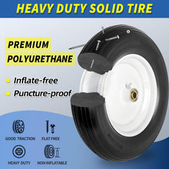 GICOOL PU foam tread detail showing puncture-proof wear resistance