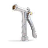 GILMOUR nozzle front packaging showing durable metal front and pack benefit