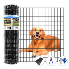 GILPWA front roll view showing full 50ft fence roll and neat packaging for quick install