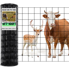 Gisafai front view of 4x100 ft roll showing compact packaging and black finish for easy handling