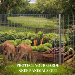 Gisafai installed on wooden posts around pasture demonstrating reliable livestock control benefit