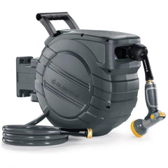 glahoden front mounted reel installed, tidy storage benefit