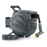 glahoden front reel and hose showing compact storage and easy access