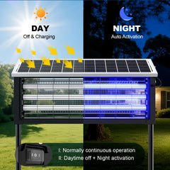 Glamvibe Salon shock grid close-up showing powerful 3,500V insect control