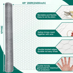 GlikCeil close-up of 1-inch hexagonal weave for durable adaptable use