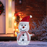 GMFINE snowman front view showing cheerful decoration and easy placement