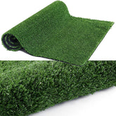 Goasis Lawn front packaging showing full 7x12ft turf and dimensions benefit easy selection