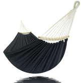 GOCAN hammock front view showing full bed and spreader bars, comfortable lounging