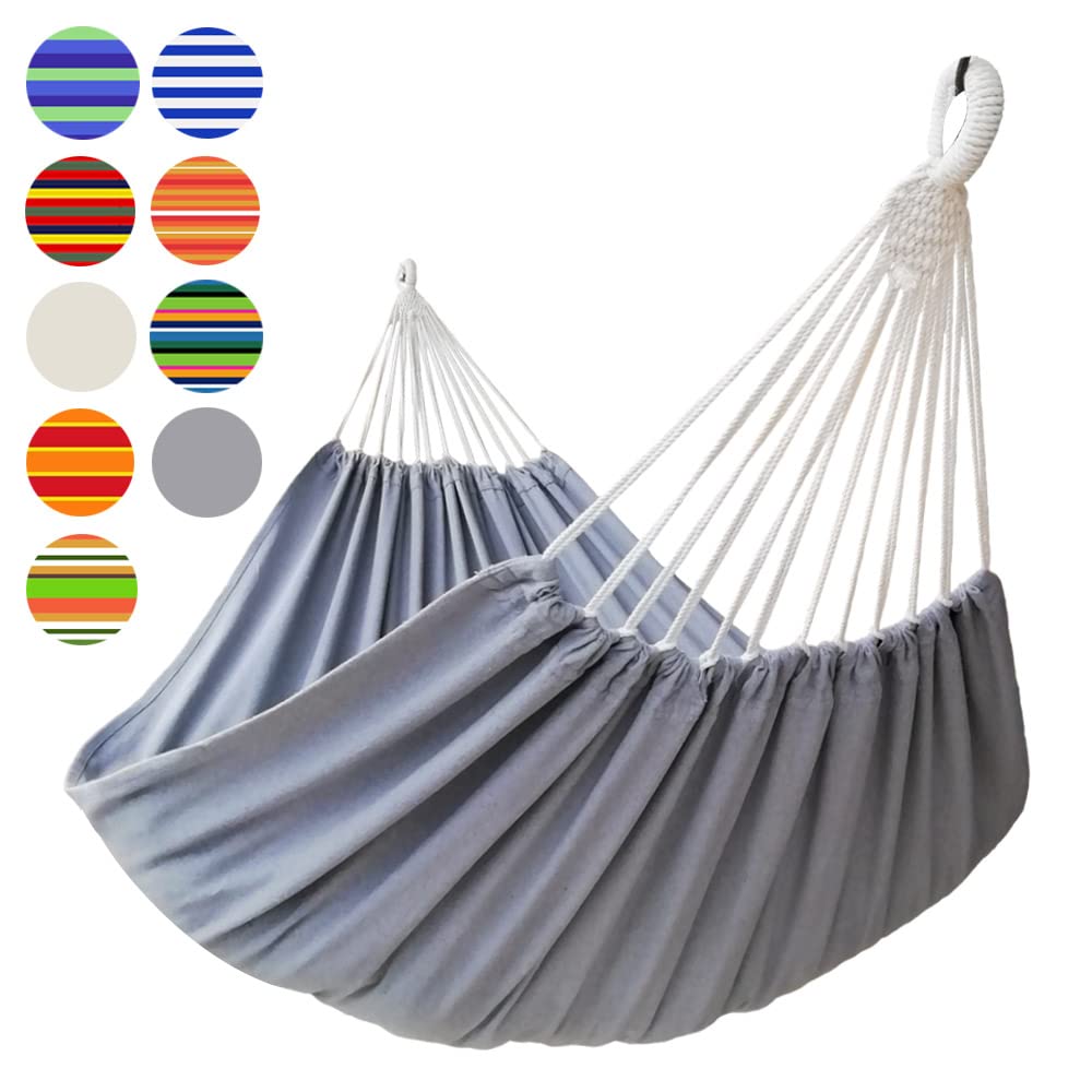 GOCAN hammock front view showing roomy double bed and neat finish for comfortable lounging