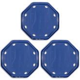 GoFloats V2 front packaging showing three inflatable solar heaters and benefits