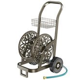 GOFORWILD front view of cart showing sturdy frame and hose capacity benefit