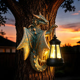 Goodeco dragon tree hugger front view showing sculpted detail and charm