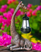 Goodeco giraffe front view showing sculpted detail and decorative appeal