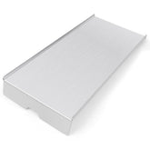 GORGERILA front view of stainless drip tray showing precise fit and durability