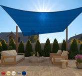 GORILLA GRIP front packaging showing 10x13 blue shade sail and features