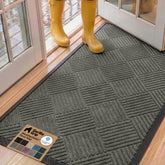GORILLA GRIP front view showing full 60x24 doormat and design benefit